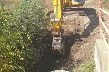 Изградба на водовод на улицата „563“ во Кочани